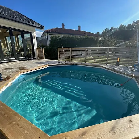 Modern Large House In Stavern With Sea View, Close To Beaches, Large Garden And Pool Larvik Exterior photo