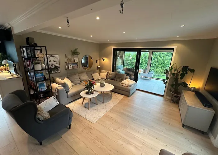 Modern Large House In Stavern With Sea View, Close To Beaches, Large Garden And Pool