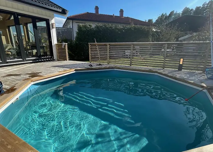 Modern Large House In Stavern With Sea View, Close To Beaches, Large Garden And Pool